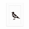 thumbnail image 1 of Seagull Black And White Animal Desktop Photo Frame Picture Display Decoration Art Painting, 1 of 3