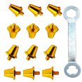 thumbnail image 4 of Aluminum Alloys Soccer Studs Pack Nonslip Replacement Football Shoe Spikes, 4 of 13