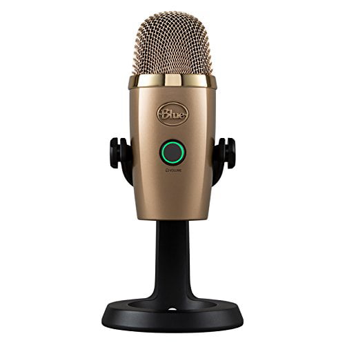 initial Lys Whitney Blue Microphones Yeti Nano premium USB Mic for Recording & Streaming-in  CUBANO GOLD - Walmart.com