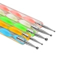 thumbnail image 4 of Set de arte de uñas Herramienta de pluma de manicura de cabeza de doble cabeza para manicura Accesorios de plumas de clavos simples Gril Kit para el uso del salón de hogar Sweethay CE001582-00, 4 of 7