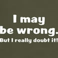 thumbnail image 3 of CafePress - I Doubt It! T Shirt - Men's Classic Graphic Cotton T-Shirt, 3 of 4