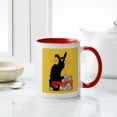 thumbnail image 4 of CafePress - Happy Easter Le Chat Noir Mugs - 11 oz Ceramic Mug - Novelty Coffee Tea Cup, 4 of 4