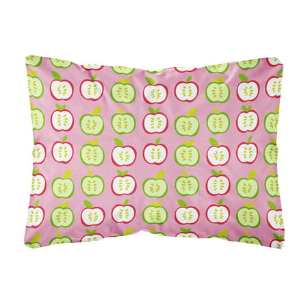 Apples on Pink Canvas Fabric Decorative Pillow (Best Material For Patio Furniture)