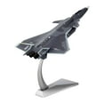 thumbnail image 3 of MERIGLARE 1/72 J20 Fighter Alloy Aircraft Model High Detailed Plane Toy Collection Aircraft Airplane Display for Bar Cafe Shelf Bedroom, 3 of 8