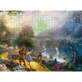 thumbnail image 3 of Ceaco Thomas Kinkade Dorothy Discovers the Emerald City Glitter 750 Piece Interlocking Jigsaw Puzzle, 3 of 5