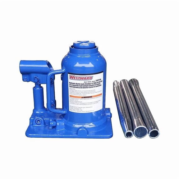Westward Bottle Jack,12 Tons,6-3/4"L 35MT10