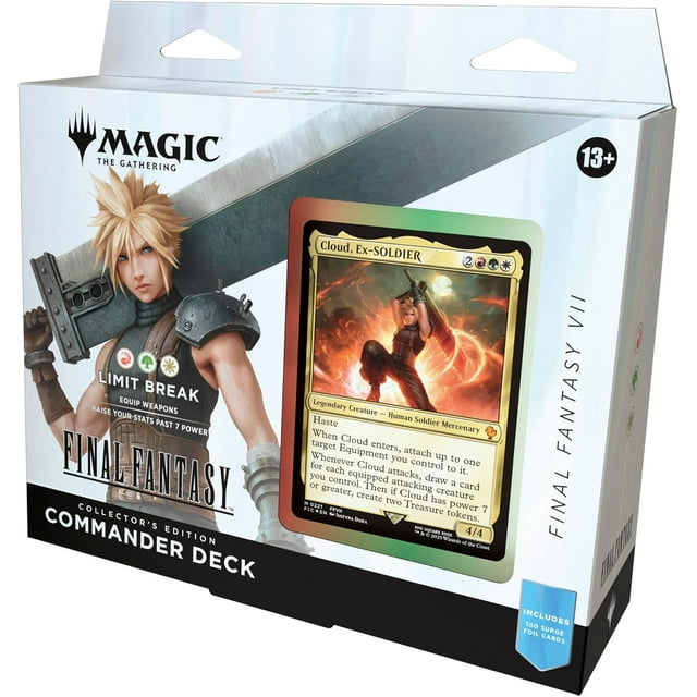 Magic: The Gathering Collector's Edition FINAL FANTASY VII Commander Deck - Limit Break