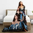 thumbnail image 5 of Jenna Actor Ortega Throw Blanket Flannel Blanket Warm Soft Microfiber Blanket for Living Room Couch Sofa Bedroom Decor Gifts 40""x30"", Black, 5 of 5