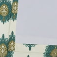 thumbnail image 6 of Mayan Teal Printed Cotton Curtain (1 Panel), Mayan Teal, 50W X 96L, 6 of 6