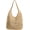 B Beige, variant on Straw Shoulder Bag for Women Handmade Woven Hobo Bags Tote Bag Trendy Summer Beach Handbag Purse