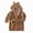 H303-Brown, variant on NOLDARES Kids Toddler Cartoon Hooded Plush Robe Animal Pajamas Fleece Bathrobe Children Sleepwear(H303-Green)