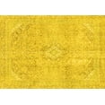 thumbnail image 1 of Ahgly Company Indoor Rectangle Abstract Yellow Modern Area Rugs, 3' x 5', 1 of 4