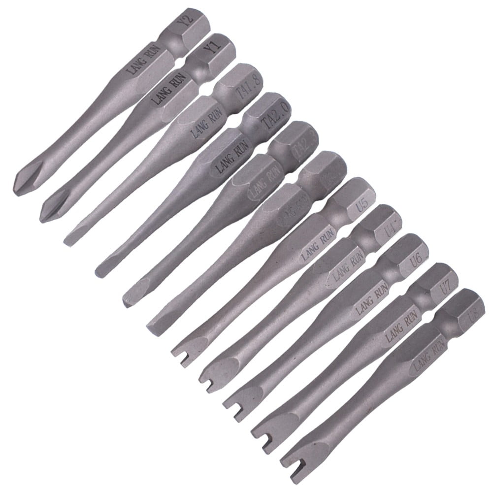 Lot De 3 Embouts De Tournevis De 6,3 Mm à Queue Hexagonale Avec Pointe