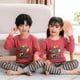 thumbnail image 3 of Conjunto de pijamas de Navidad para niños y niñas, ropa de dormir para adolescentes, 2 piezas, 6, 8, 10 y 12 años, 3 of 4