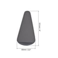 thumbnail image 2 of Uxcell 4"x2.2" PU Leather Scissors Sheath Cover Protector for Eyebrow Trimming Beauty Tool, Grey 6 Pack, 2 of 6