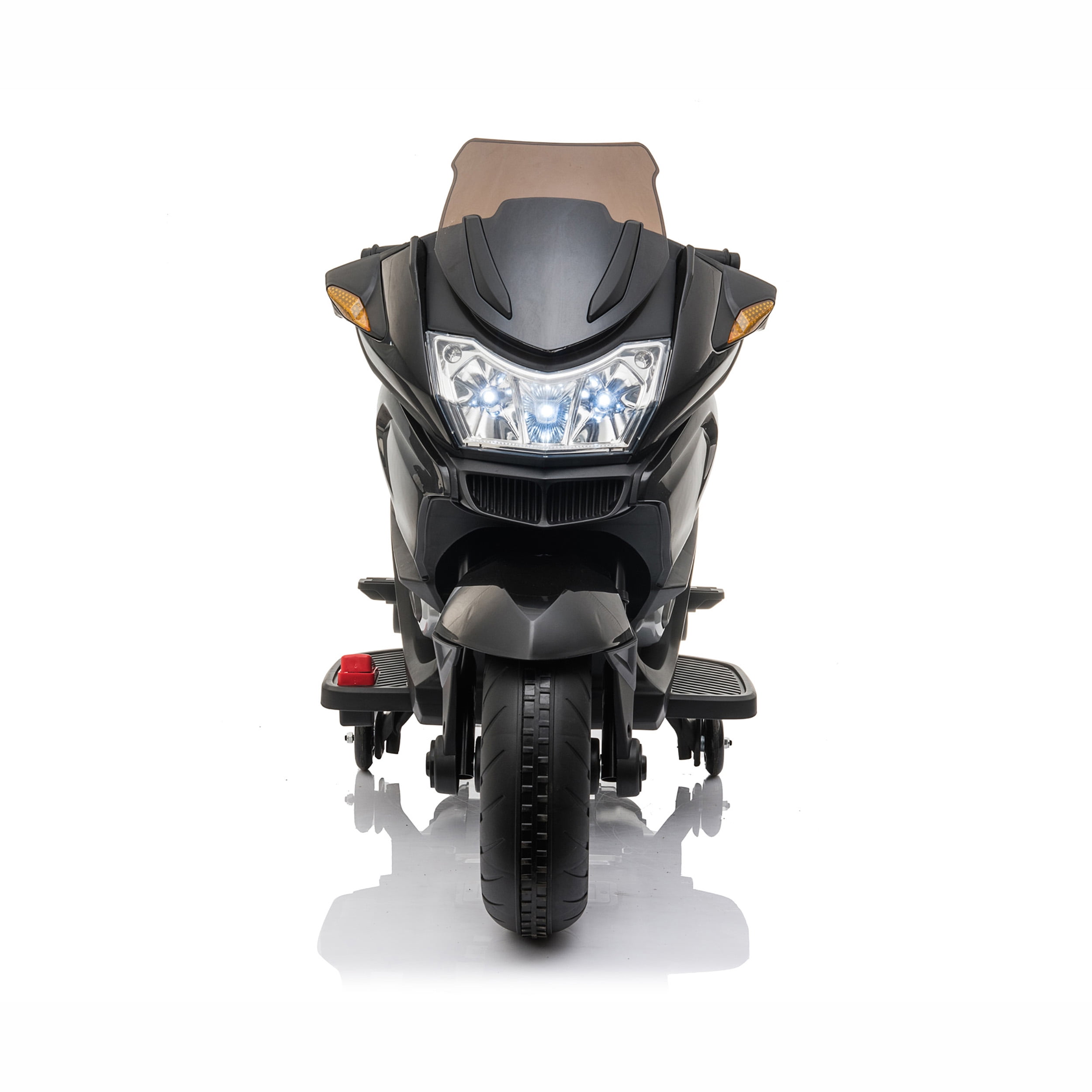 Blazin' Wheels 12V Battery Operated Black Motorcycle Rideon. Unisex Gift Item - Ages 3 Years an up