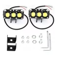 thumbnail image 3 of 2pzs Faros Auxiliares 3 Modos Doble Color Led Para Auto Moto, 3 of 8
