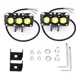 thumbnail image 3 of 2pzs Faros Auxiliares 3 Modos Doble Color Led Para Auto Moto, 3 of 8