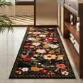 thumbnail image 6 of Boho Floral Area Rugs,2'x6'Soft Washable Carpet Runner for Living Room Bedside Girls Room, 6 of 6