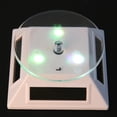 thumbnail image 2 of 5PCS 360 Turntable Solar Showcase Stand 037B (negro), 2 of 5