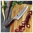 thumbnail image 4 of MIYABI 6000 MCT 7 inch Rocking Santoku, Brown, 4 of 4