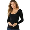 Sofia Jeans by Sofia Vergara Women's Lace Seamless Top