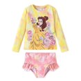 thumbnail image 1 of Set de bañador Disney Belle Tankini UPF 50+ para niñas de 4 a 5 años, 1 of 8