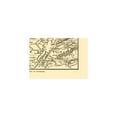 thumbnail image 4 of Historical Civil War Map - Tennessee Hoods Invasion -Century 1864 - 32.86 x 23 - Vintage Wall Art, 4 of 5