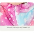 thumbnail image 6 of Unisex Baby Animal Onesie Flannel Hooded Romper for Infants Toddlers (0-3 Years) Winter Jumpsuit for Boys and Girls, 6 of 6