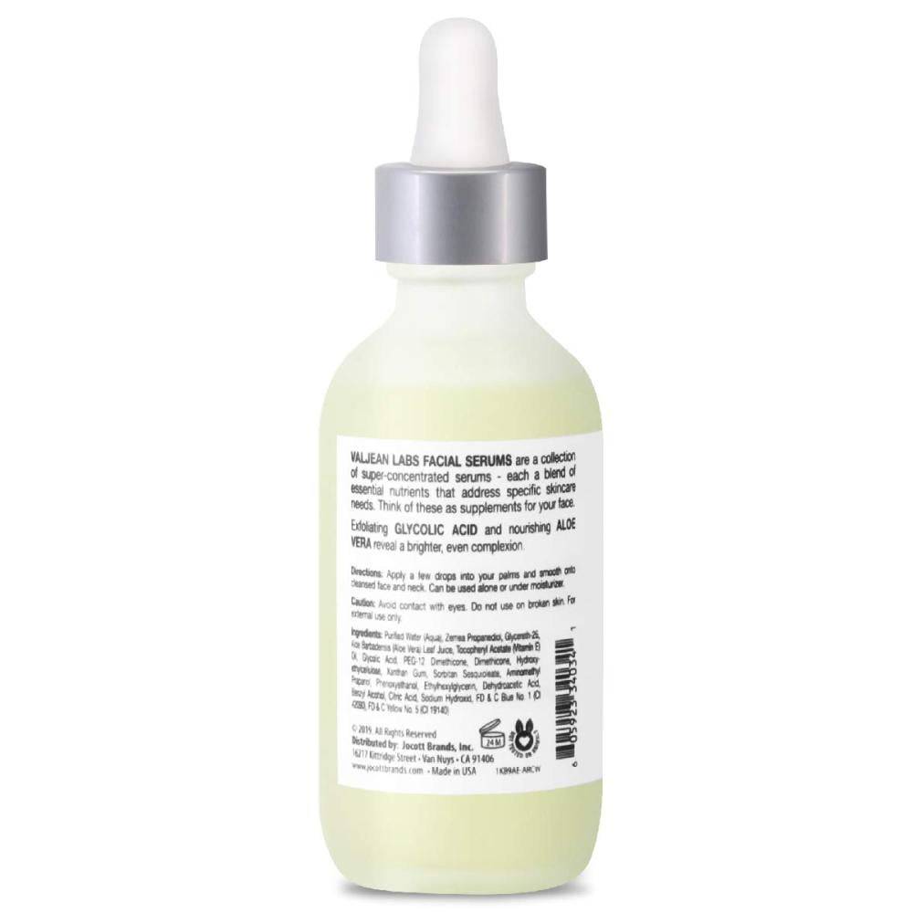 Elfurie Smooth Face Serum Glycolic Acid Aloe Vera Helps To Exfoliate And Smooth For A Brighter Complexion Paraben Free Cruelty Free Made In Usa 1 Oz Walmart Com