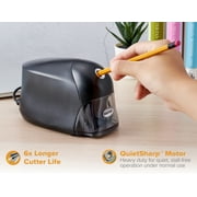 Bostitch QuietSharp Executive™ Electrical Plug-in Pencil Sharpener Includes Easy Clean Tray and Cord