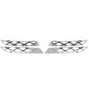 Bully Chrome Grille Overlay: 2011-2013 Toyota Corolla L, LE, S - 3 Pieces [GI-104]