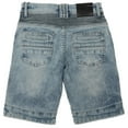 thumbnail image 4 of X RAY JEANS  Boy's Denim Shorts, Lt Blue, 8, 4 of 5
