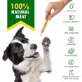 thumbnail image 3 of Dog Rawhide Sticks Wrapped with Chicken & Pet Natural Chew Treats - Grain Free Organic Meat & Human Grade Dried Snacks in Bulk - Best Twists for Training Small & Large Dogs - Made for USA, 3 of 8