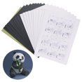 thumbnail image 4 of Black 3D Panda Paper Model Hand Molded Decoration for Home Use Easy to Assemble No Scissors Needed 1PC, 4 of 8