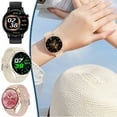 thumbnail image 5 of Nkmbld Portable Wristwatches Watch Metal Case Wireless Charging Alipay NFC Bluetooth Calling, Large Screen and Exceptional Extended Battery Life, Gold, 5 of 8