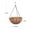 10 Inches, variant on 8/10/12-inch Coconut Fiber Plant Holder Metal Hanging Basket Round Wire Planter Pot for Home Garden Flowerpot Balcony Decoration