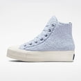 thumbnail image 3 of Converse Chuck Taylor All Star Lift Hi 572240C Womens Blue Platform Shoes C109 (7.5), 3 of 8