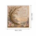 thumbnail image 4 of Beloved Hymns & Gospel Songs Art DIY Kit, 2026 Sunset Tree Garden 8×8 Art Kit, 4 of 8