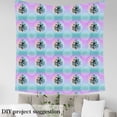 thumbnail image 3 of Erosebridal Octopus Fabric By The Yard, Boho Flower Upholstery Fabric, Colorful Mandala Ocean Anchor Animal Decorative Fabric, Summer Exotic Ombre Geometric Waterproof Fabric, Blue Purple, 1 Yard, 3 of 6