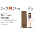 thumbnail image 4 of South Shore Prairie, Farmhouse 6-Drawer Double Dresser, Winter Oak, 4 of 10