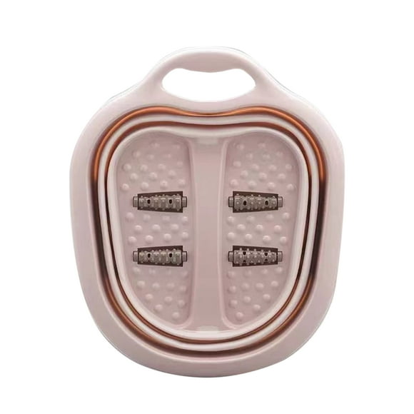 Foot Soaking Bath Basin Foot Soak Bath Tub Foot Soak Massage Bucket Foot Bath Tub Foot Bath Massage Tub Foot Soaking Bath Basin Foldable Portable Roller Design Massage Bucket For