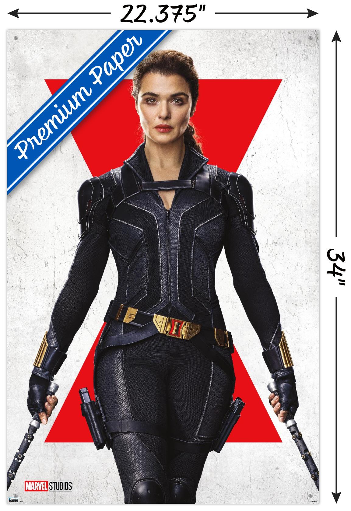 Marvel Black Widow - Melina One Sheet Wall Poster with Pushpins, 22.375" x 34"