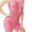 Hot Pink, variant on Black Fishnet Tights Women's Cut Out Halter Crisscross Mesh Bodystocking One Piece Lingerie Purple One Size
