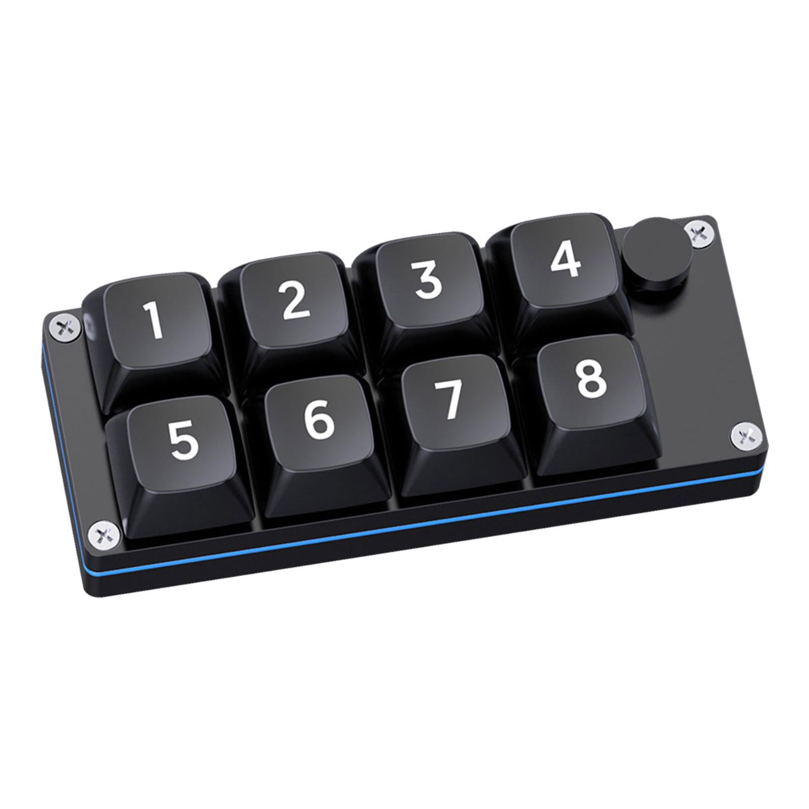 ZheElen Single Handed Keyboard Mechanical 1 Mechanical Black Handed Gaming Keyboard