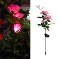 thumbnail image 3 of Luces solares de jardín decoraciones de Navidad luces solares Rosa Zulema Luz exterior rosa, 3 of 8