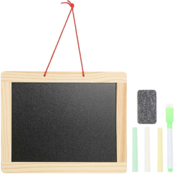 Calendar Chalkboard Double-sided Board Home Note Board Magnetic Writing Board