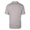 thumbnail image 3 of Men's Cutter & Buck  Gray Norfolk Tides Forge Pencil Stripe Stretch DryTec Polo, 3 of 3