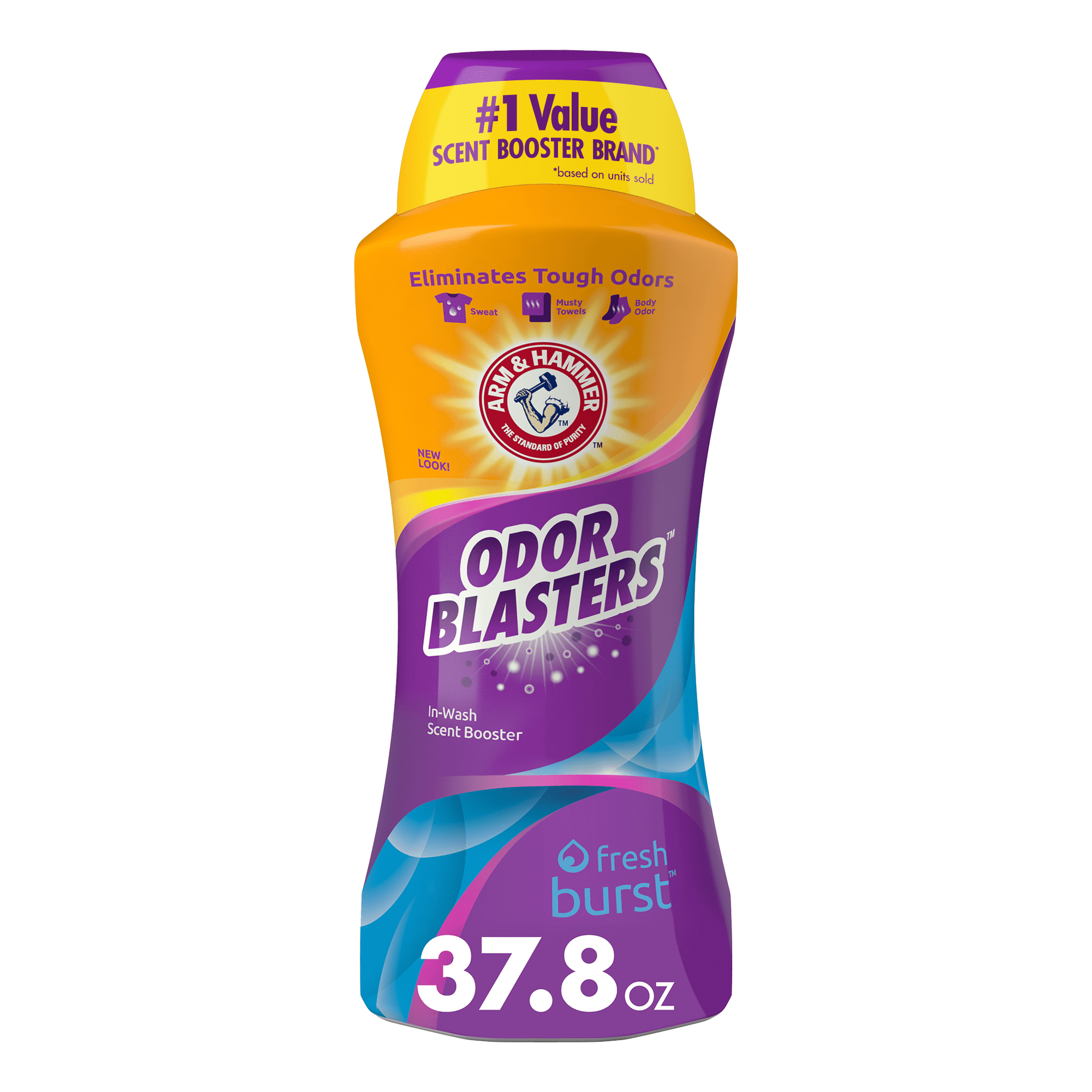 Arm & Hammer Odor Blasters InWash Scent Booster Fresh Burst, 37.8oz
