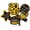Gold, variant on 1 Set Class of 2026 Centerpieces Sticks, Graduation Decorations Cake Toppers, Graduation Theme Party Decorations Supply Silver
